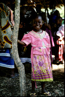 Maasai Girl in Pink