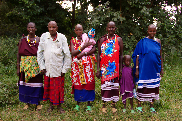 Maasai Family