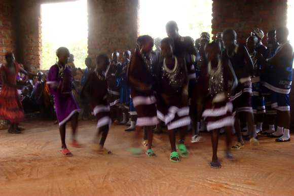 Maasai Choir in Action